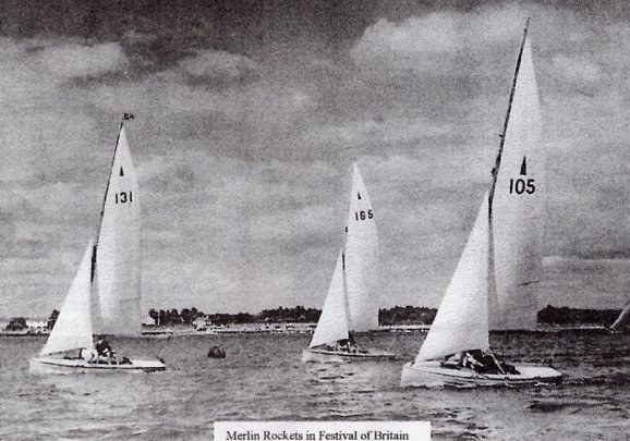 Merlin Rockets in Festival of Britian